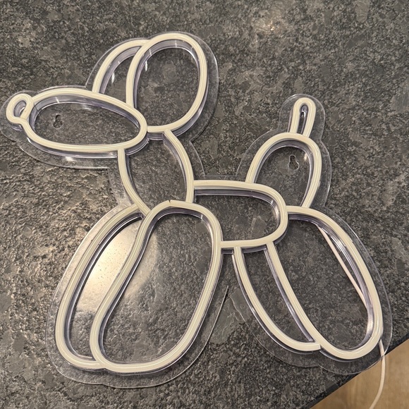 Balloon Puppy Neon Wall Sign - Picture 2 of 3